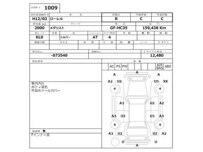 NISSAN Laurel, 2000 год., лот 1009 - фото 3