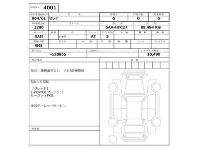 NISSAN Serena, 2022 год., лот 4001 - фото 3