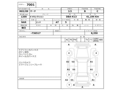 NISSAN March, 2021 год., лот 7001 - фото 3
