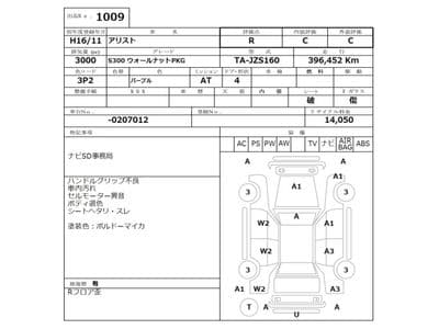 TOYOTA Aristo, 2004 год., лот 1009 - фото 3