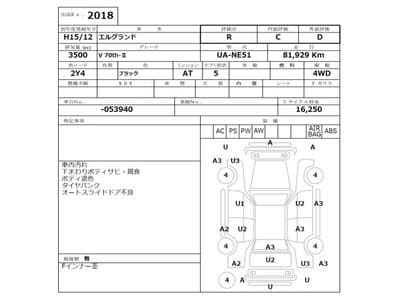 NISSAN Elgrand, 2003 год., лот 2018 - фото 3
