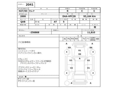 NISSAN Serena, 2015 год., лот 2041 - фото 3
