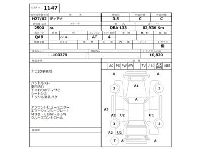 NISSAN Teana, 2015 год., лот 1147 - фото 3