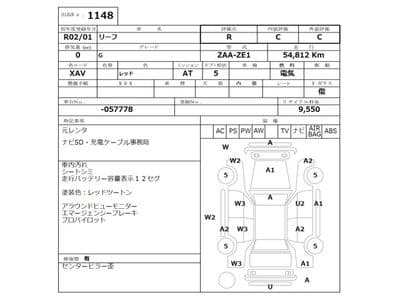 NISSAN Leaf, 2020 год., лот 1148 - фото 3
